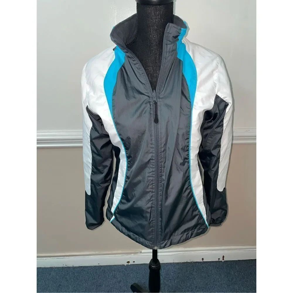 AthleticโWorksโHoodedโWindbreakerโJacket